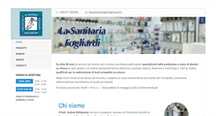 Desktop Screenshot of lasanitariafogliardi.com